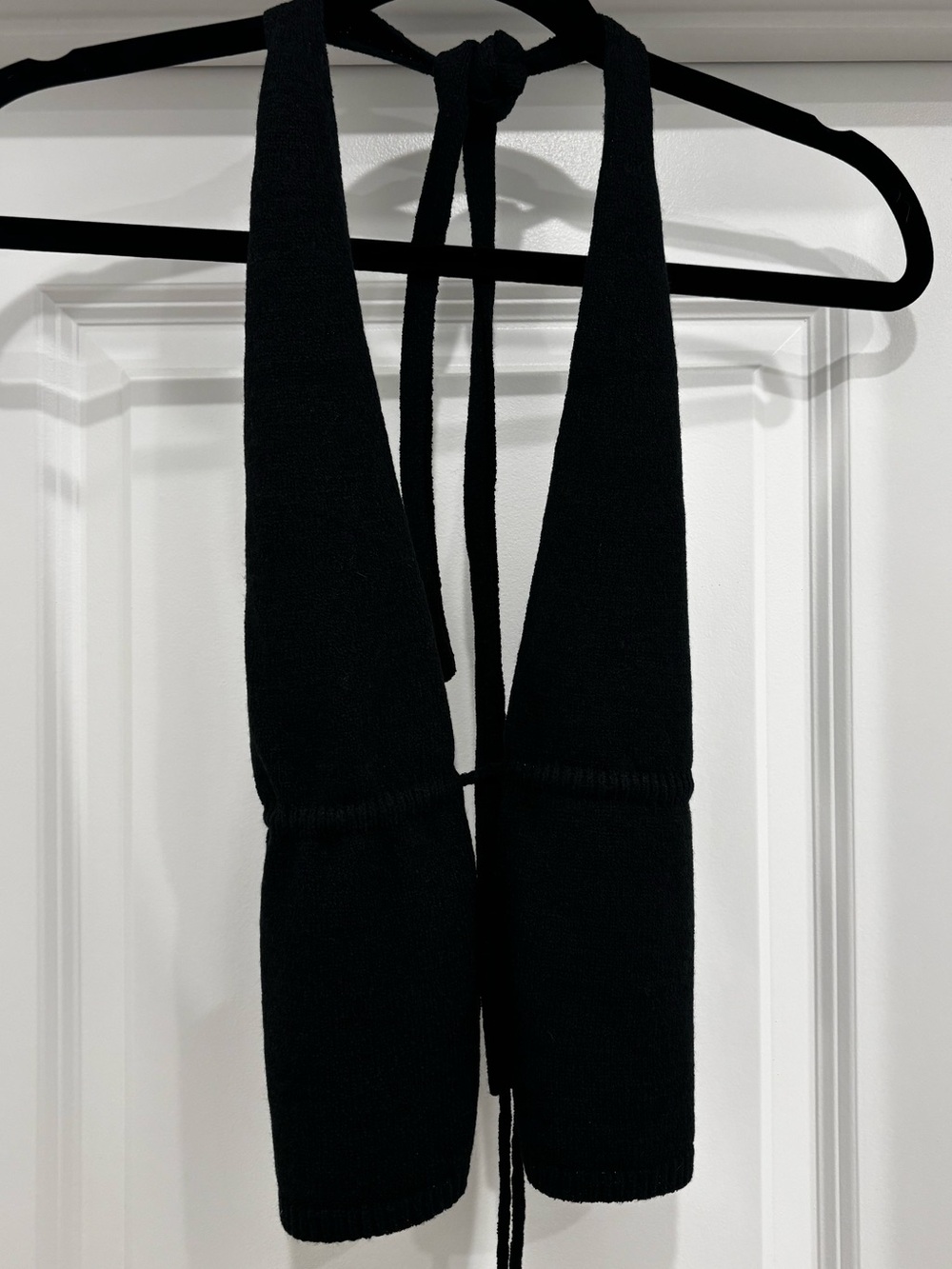 RNWY strappy panel halter